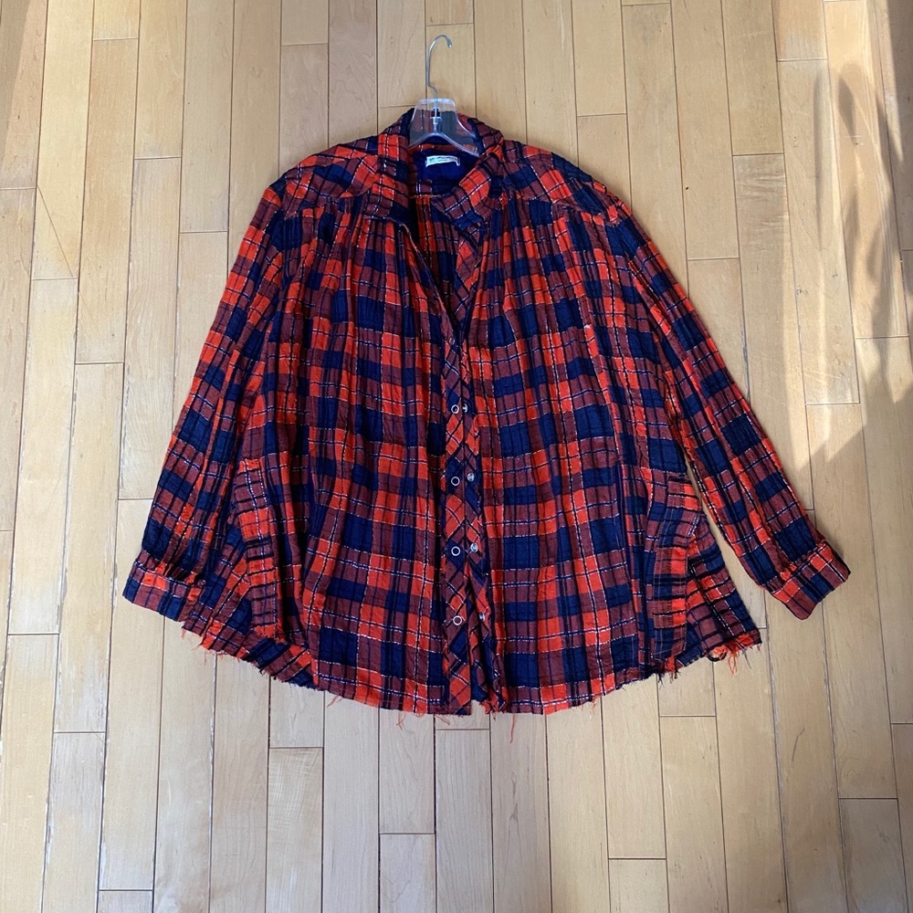 Free People Plaid Shirt